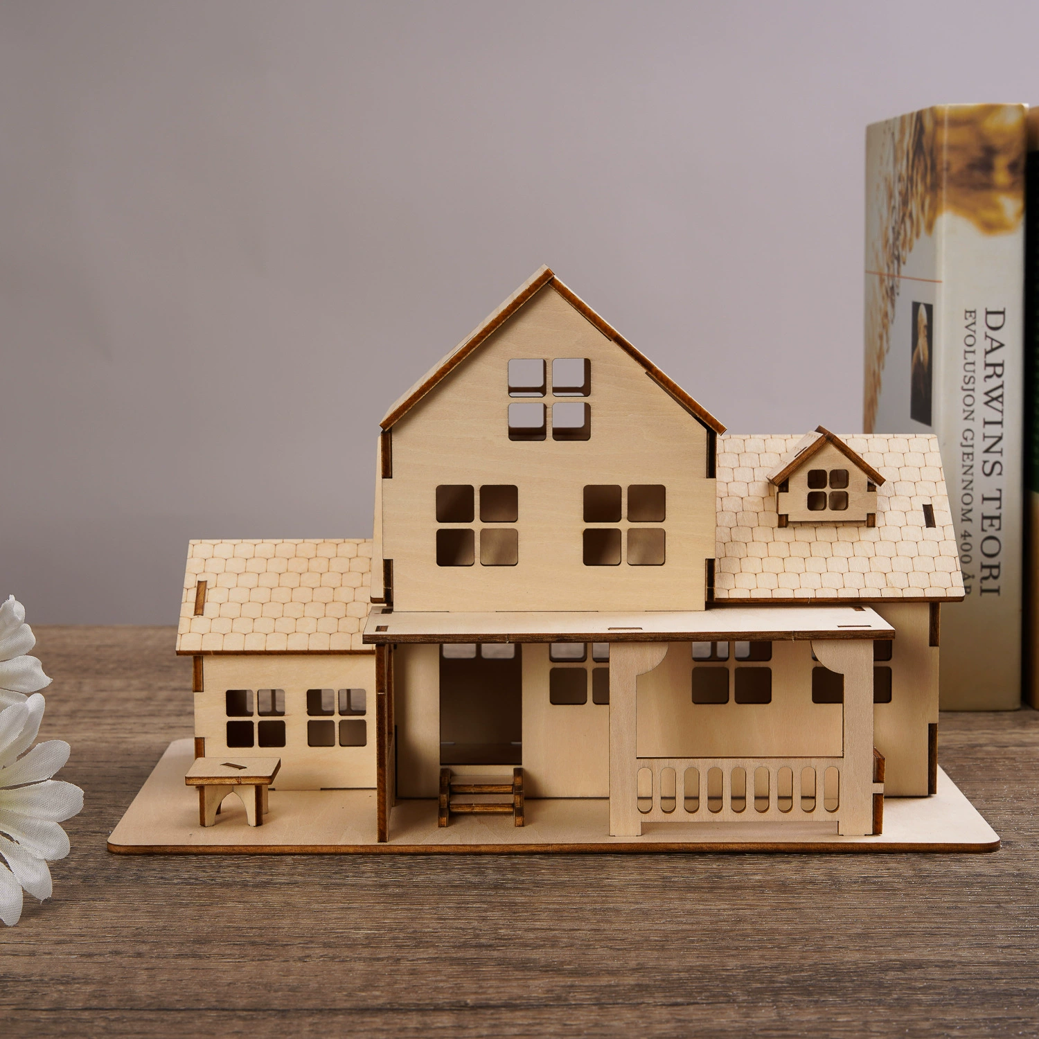 Детская 3D стерео сборная модель ручной работы DIY домик подарок на день рождения игрушка для девочек и мальчиков