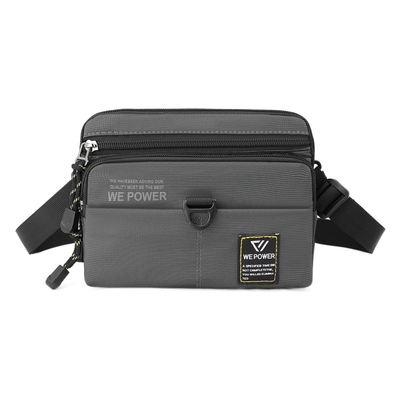 WEPOWER transfronterizo nuevo bolso de mensajero casual bolso de los hombres bolso de hombro multifuncional bolso de la cintura deportes al aire libre pequeño bolso colgante