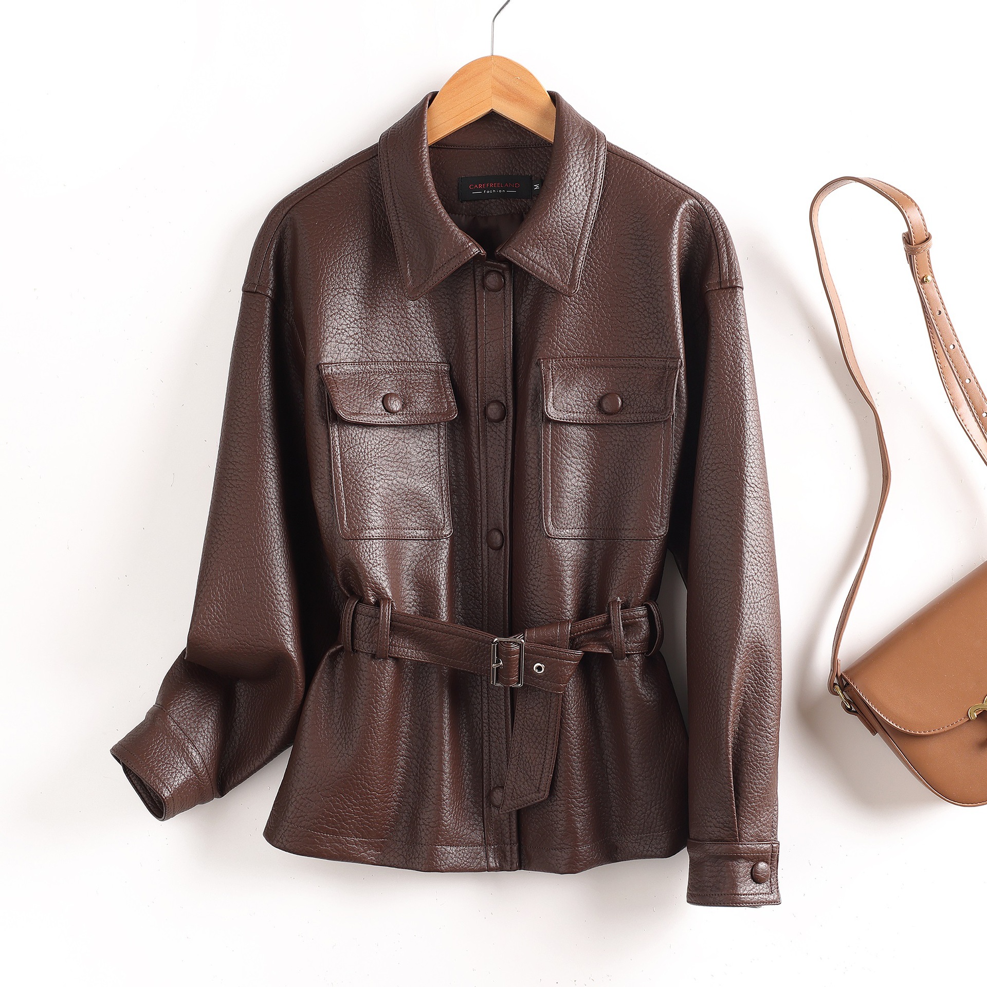 Brown imported cotton sheepskin