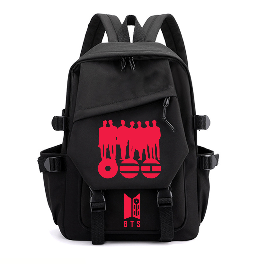 clu BTS Backpack for Student Large Capacity Lightweight Printing WORLD TOUR ARIRANG School Bag ulc
