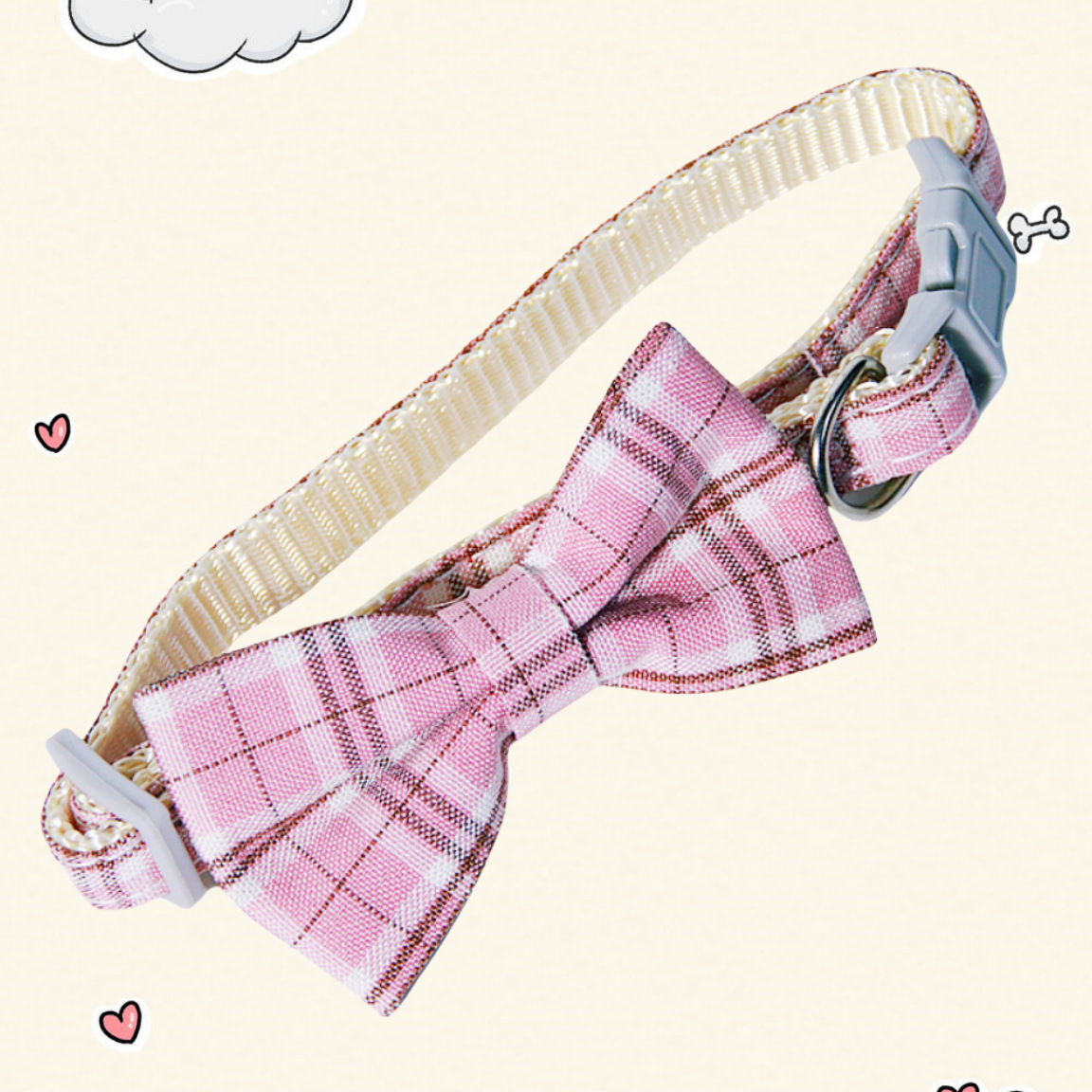 Collar de gato accesorios para mascotas fabricantes al por mayor lindos arcos gatos perros collar ajustable para mascotas
