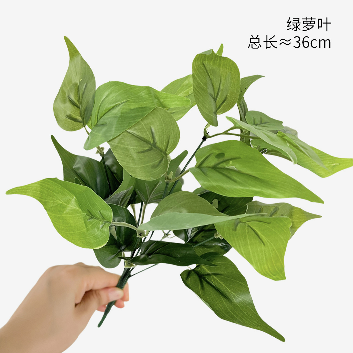 Simulación de plantas verdes pequeñas manillas de flores interiores de bodas de Persia decoración paisajística flores falsas helechos arreglos de flores adornos pequeños