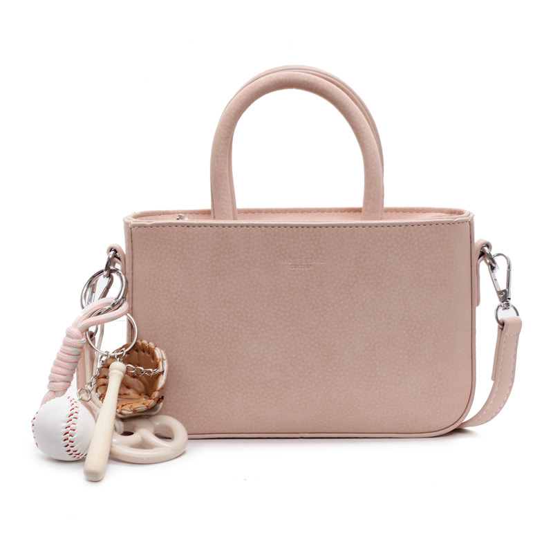 Bolso de mano simple de estilo explosivo de comercio exterior para mujer 2025 nuevo bolso cuadrado pequeño de todo fósforo casual bolso de hombro de moda de alta gama