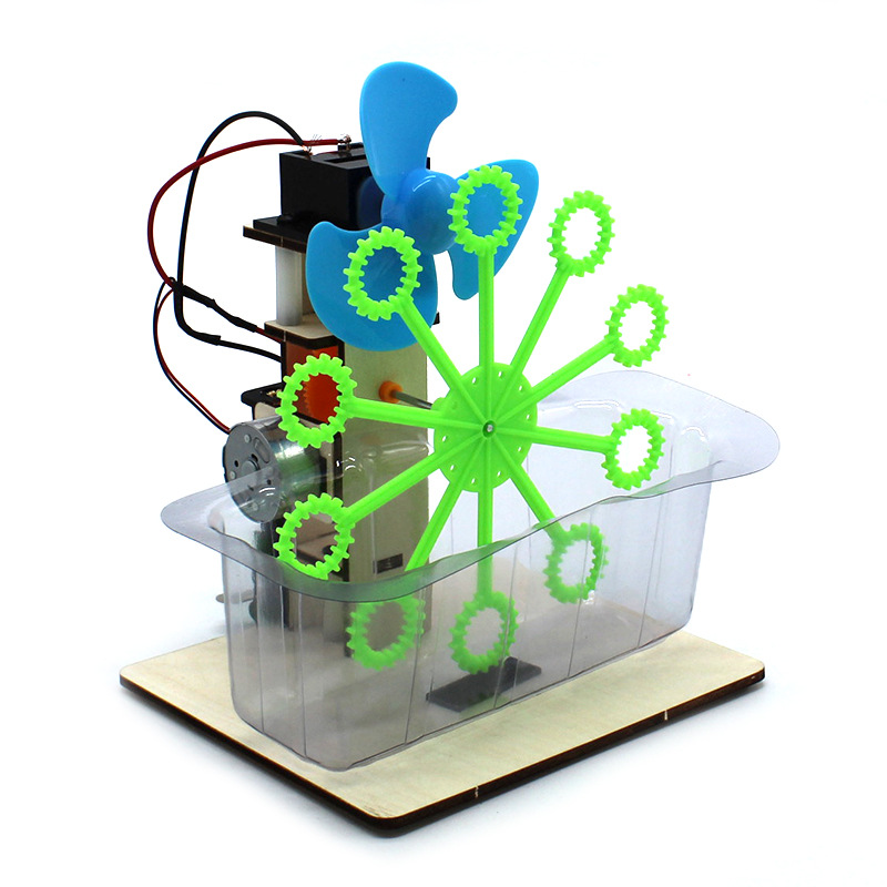 Kit de proyectos de ciencia y tecnología, materiales para experimentos científicos, juguete de madera para ensamblar, herramienta educativa, modelo de invención para estudiantes