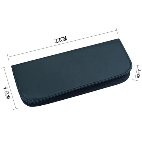 Hairdressing scissor bag barber shop professional portable scissor bag hairdressing storage tools black simple scissor bag professional