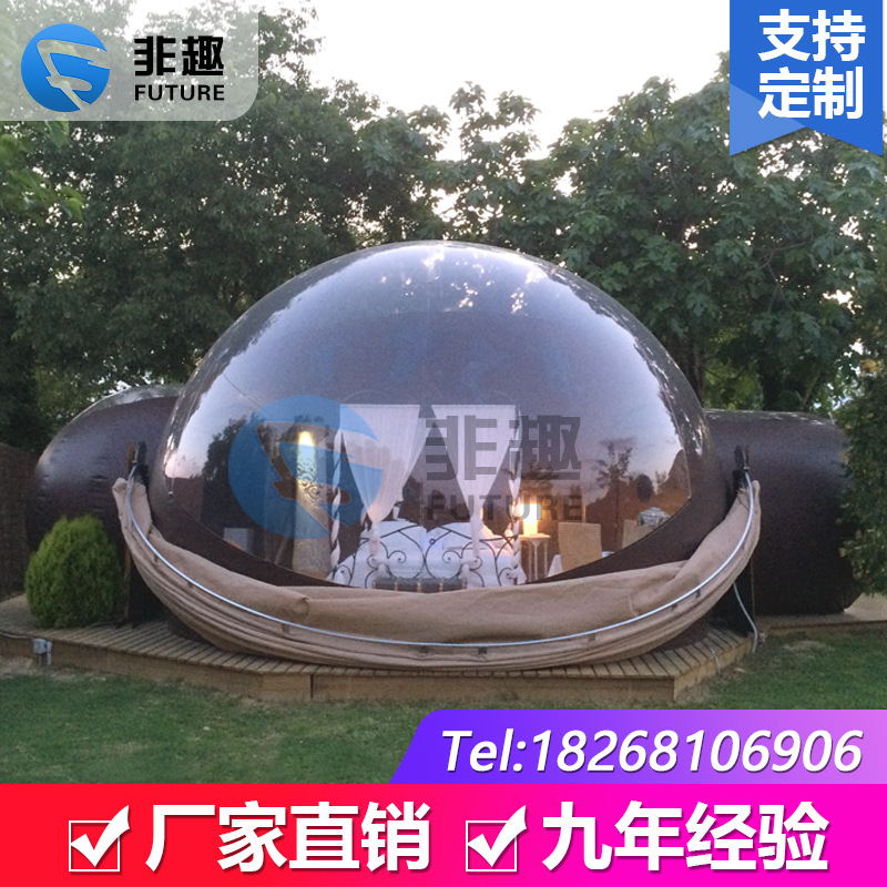 户外野营抖音充气星空泡泡屋帐篷住宿景点度假酒店民宿景区住宿