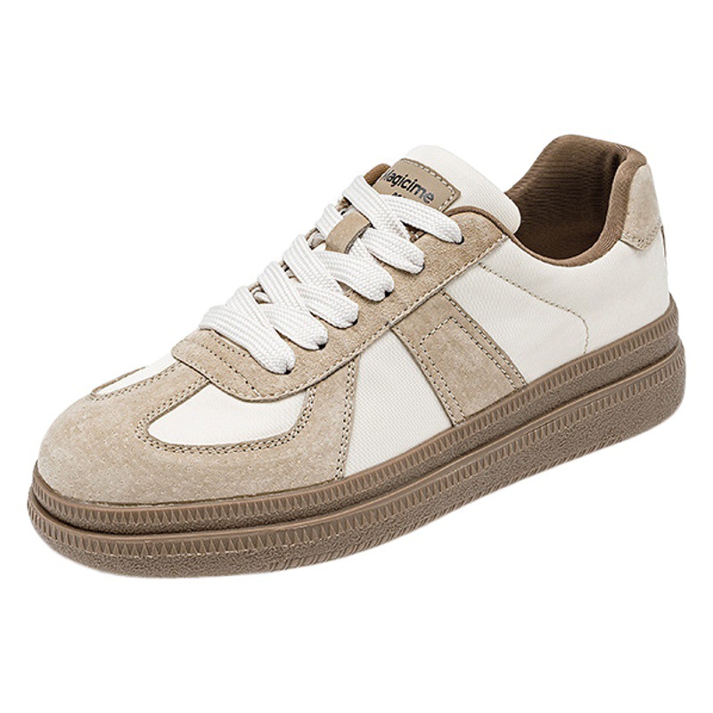 Zapatillas deportivas casuales Augusden estilo Forrest Gump para mujer, novedad primavera 2026, estilo retro deportivo de Hong Kong, zapatillas de entrenamiento alemanas.