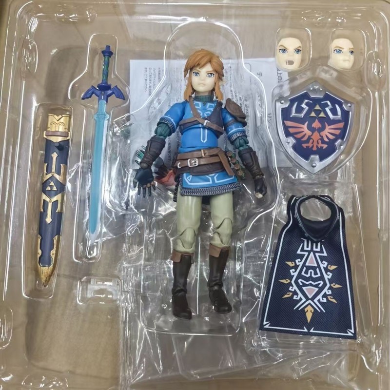 国産 figma626 リンク ゼルダの伝説 王国の涙 ブレス オブ ザ ワイルド 可動フィギュアモデル 完全修理済み|undefined