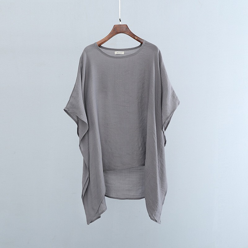 2026 Summer Dark Style Ethereal Thin Split-Slit Sun-Protective Irregular Top Shirt 2026 Summer Dark Style Ethereal Thin Split-Slit Sun-Protective Irregular Top Shirt