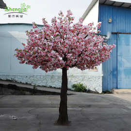 仿真樱花树桃花树大型植物假树许愿树商场酒店婚庆装饰仿真植物