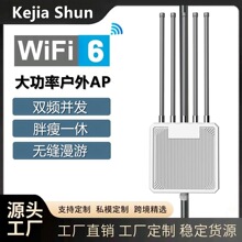AX3000 WiFi6户外防水无线AP信号双频大功率路由器高增益全向天线