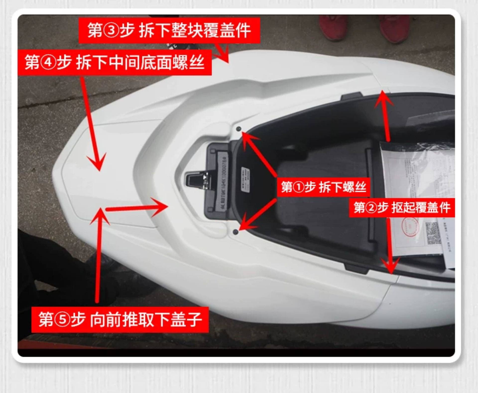 Wanlihao is suitable for Honda PCX150/PCX160 tail rack, motorcycle cargo rack, tail box rack, bracket modification accessories