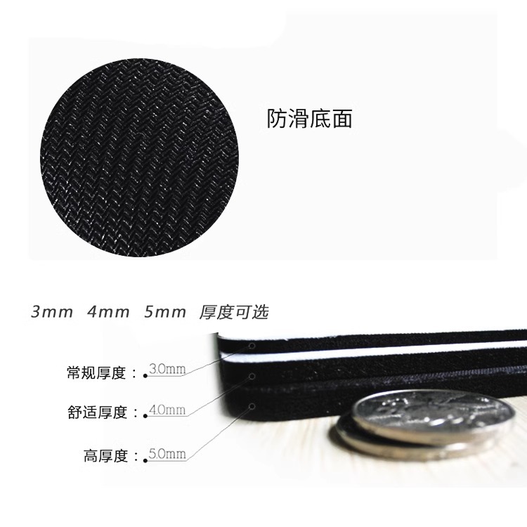 Fabricantes al por mayor de color sólido en blanco ratón de caucho natural tela de tecnología de caucho en stock negro puro se puede imprimir LOGO almohadilla de goma