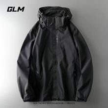 森马集团GLM秋季三合一冲锋衣情侣运动户外登山情侣风衣夹克外套