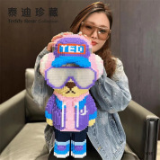 [Free Labeling] Halloween Compatible Lego Building Blocks Alien Boys and Girls Gifts 3D Assembly Ornaments Wholesale