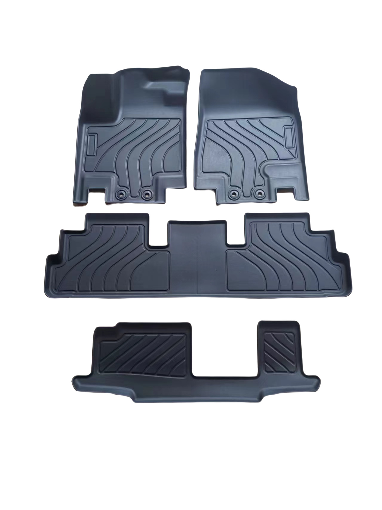 Aplicable a Nissan Transfronterizo Land Exploration 2022 - 2024 PATHFINDER 78 asientos TPE almohadilla de pie especial personalizada