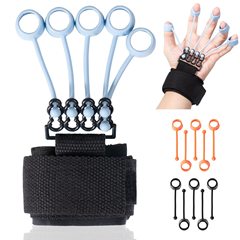 Finger Flexion-Extension Trainer | Finger Yoga Exercise Resistance Band | Grip Strengthener | Grip Ball | Rehabilitation Training Equipment