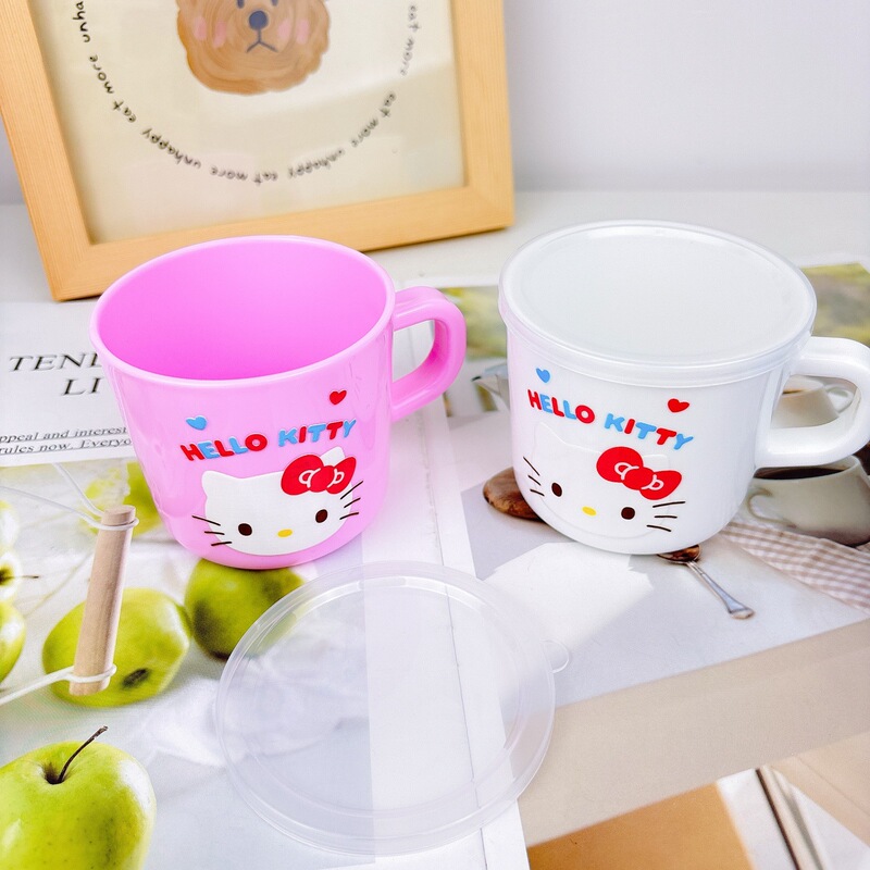 新しい子供用ミルクカップかわいいマカロンクロミ蓋ハンドル付き飲料カップ子供用うがい薬と歯磨きカップ|undefined