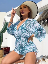 连体泳衣;比基尼;沙滩防晒服