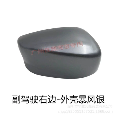 Rear mirror/rearview mirror assembly | Years Reflective Lens Frame - passenger-right-side-shell-storm-silver