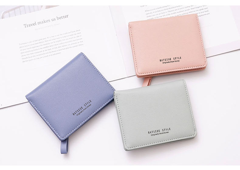 Women's Solid Color Pu Leather Zipper Wallets display picture 2