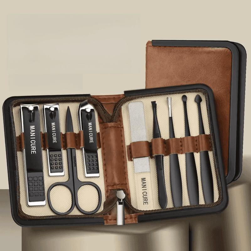 Nail clippers, ear pick, high-end nail scissors, nail cutter for men and women, useful, durable, and practical for home pedicure