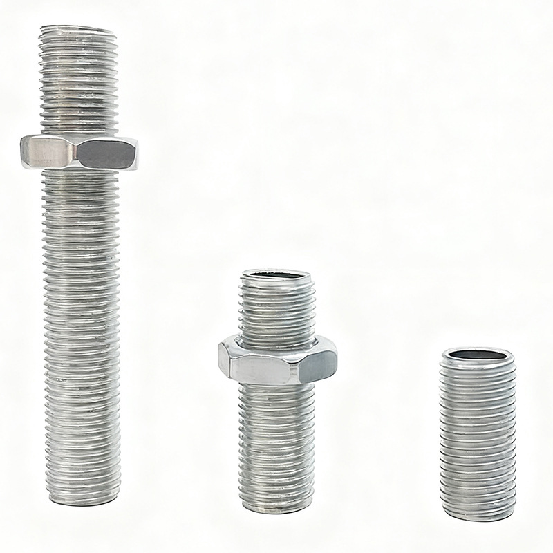 批M10灯具细牙公制空心螺杆 中空牙杆通牙穿线牙管空芯丝杆连接管