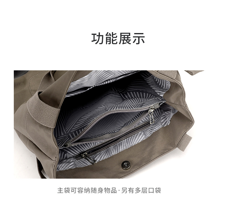 Colorful Fox's new 2025 versatile large-capacity tote bag for women's simple, casual and commuting single-shoulder mommy bag undefined