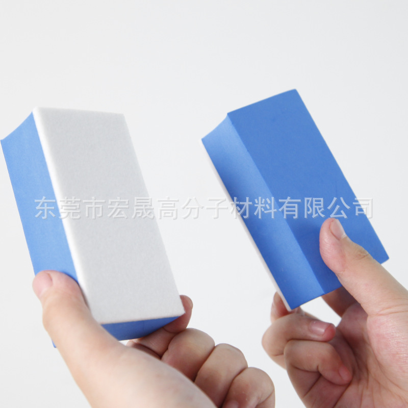 前挡玻璃擦海绵块羊毛毡汽车海绵擦工具汽车美容前挡玻璃清洁工具