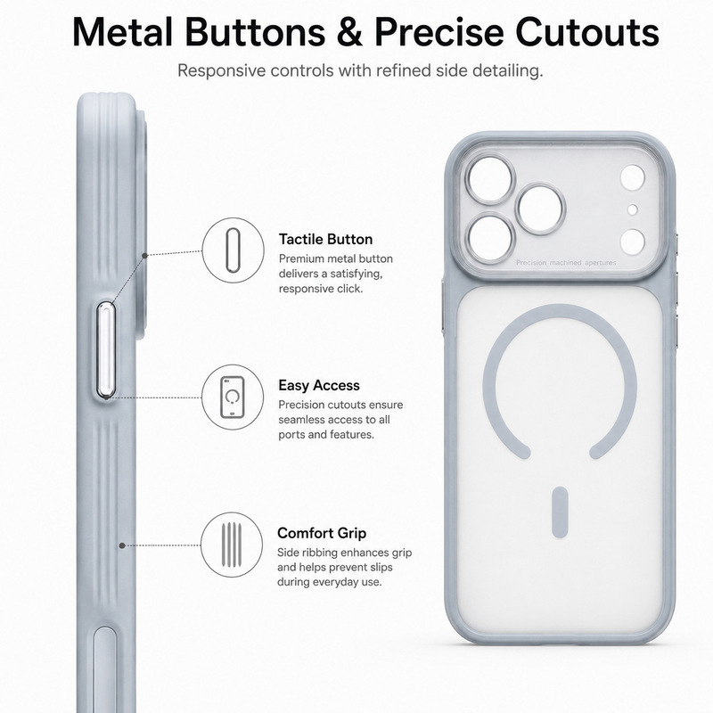 The New Iphone17Promax Mobile Phone Case Is a Zero-Gravity Anti-Fall Magnetic Case Suitable for Apple 17 Mobile Phone Protective Cases