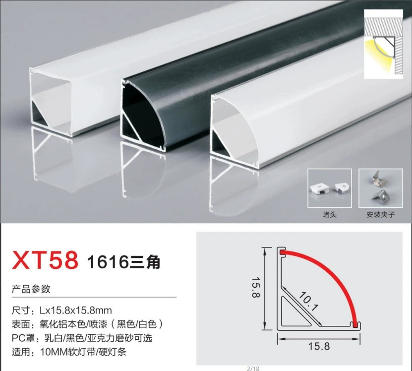 Light strip, linear light, LED lamp