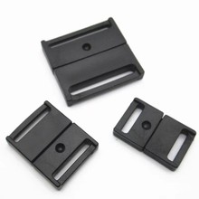 厂家直销吊牌挂绳织带连接扣 胸卡配件 安全对扣 插扣塑料扣批发