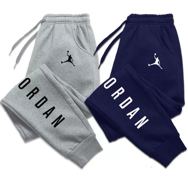 New Spring and Autumn Men's European and American Fitness Casual Slim Fit Stretch Running Sports Thin Trousers for Cross-Border Trade