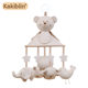 New Colored Cotton Music Bed Bell Baby's Room Decoration Hanging Umbrella Bed Pendant Anti-squint Hanging Bedside Bell