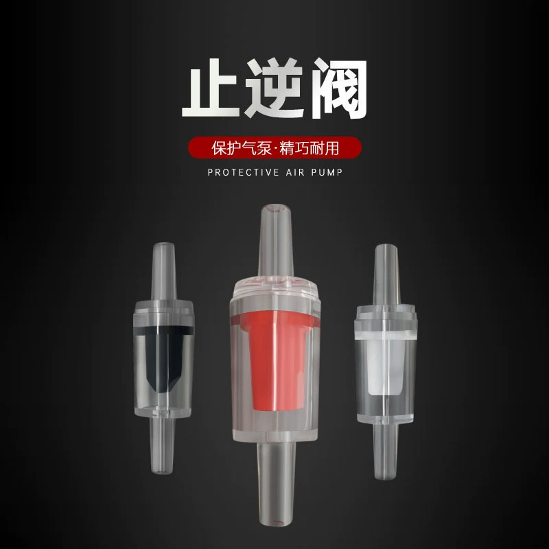 Аквариум синий кислородный насос обратный клапан пластиковый обратный клапан для предотвращения обратного потока воды обратный клапан