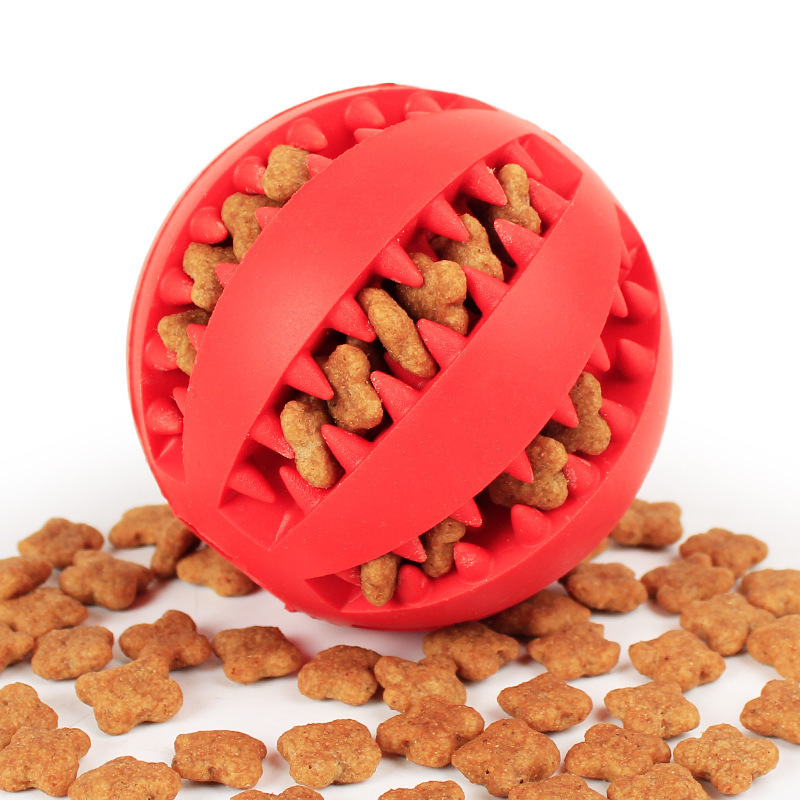 ペット犬用おもちゃ 噛むおもちゃ スイカボール ラグビーボール 歯ぎしり TPRゴム製 漏れ防止ボール 大型犬用 耐噛み|undefined
