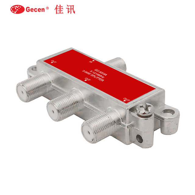 DOCSIS3.1 케이블 TV 5-1218MZH 3 웨이 스플리터 CATV 3 웨이 스플리터 스플리터