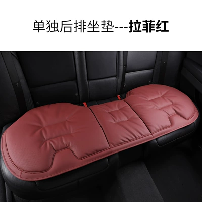 Car Seat Cover, Integrated Rear | Seat cushion, seat cover - super-anti-slip-raffi-red-rear-row