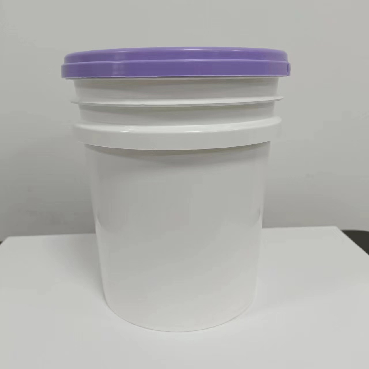 1L白色艺术漆伴侣罐密封涂料罐塑料罐胶水罐润滑油罐