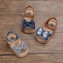 婴儿鞋夏季新款0-1岁硅胶防滑女宝宝凉鞋学步鞋 支持一件代发