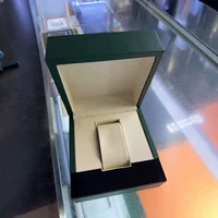 Лаожиа зеленая коробка полный набор упаковки экспортная упаковка часы готовый подарочный набор коробка с инструкцией подарочный пакет