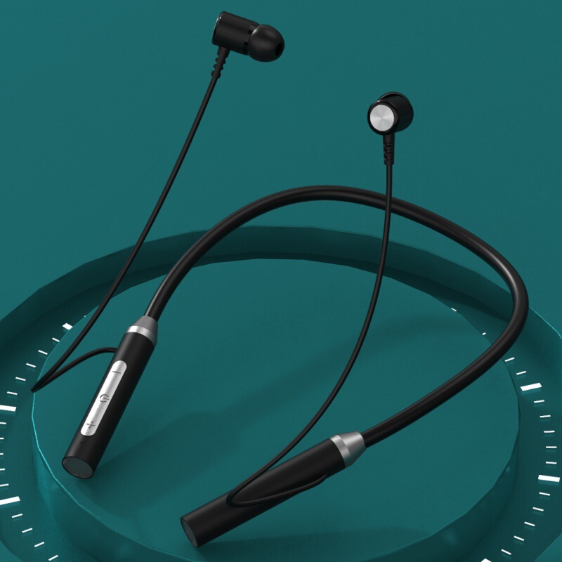 New neck neck-hanging wireless Bluetooth headset ultra-long endurance ear-hanging sports running fitness unisex