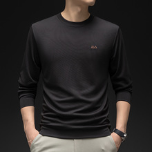 秋冬男士加厚加棉圆领卫衣长袖休闲时尚青年高档时尚T恤亲肤舒适