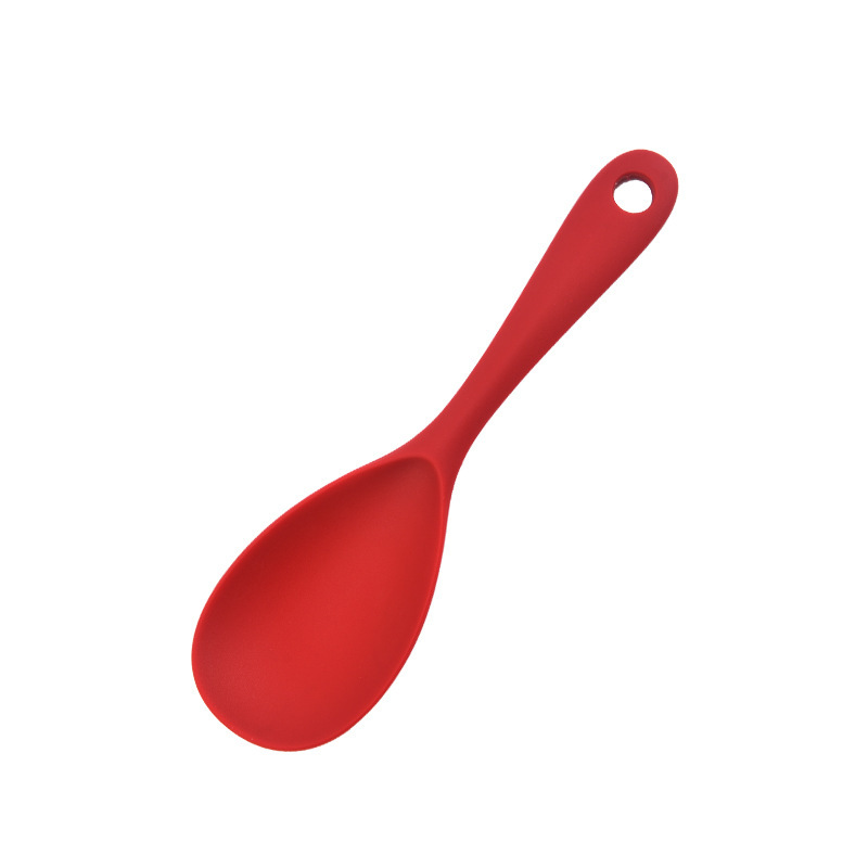 Venta al por mayor sartén antiadherente para el hogar silicona pala China pala resistente a altas temperaturas pala cuchara traje colador cuchara de sopa traje de cocina conjunto de cinco piezas