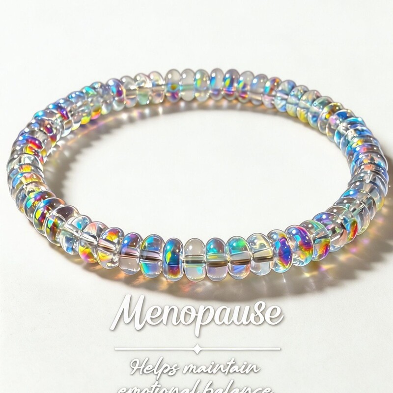 Cross-Border Natural Stone Menopause Bracelet, Stretchable Elastic Bracelet, Fashionable and More Shiny under Light, Beaded Bracelet Cross-Border Natural Stone Menopause Bracelet, Stretchable Elastic Bracelet, Fashionable and More Shiny under Light, Beaded Bracelet