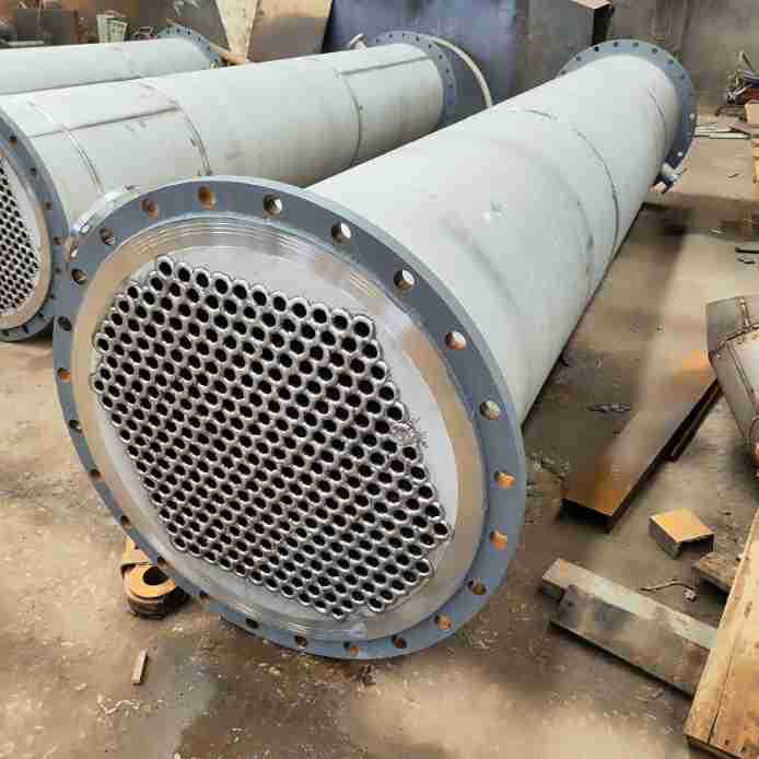 不锈钢列管式冷凝器 316不锈钢换热器 300平方冷凝器生产厂家