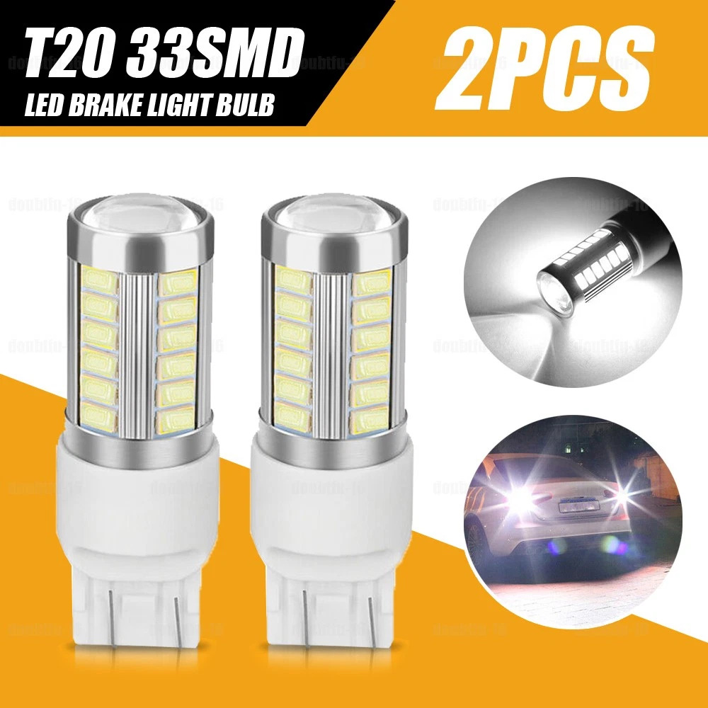 Auto LED luz de dirección luz de freno 1157 1156 7443 33SMD T20 luz de marcha atrás resaltada 3157