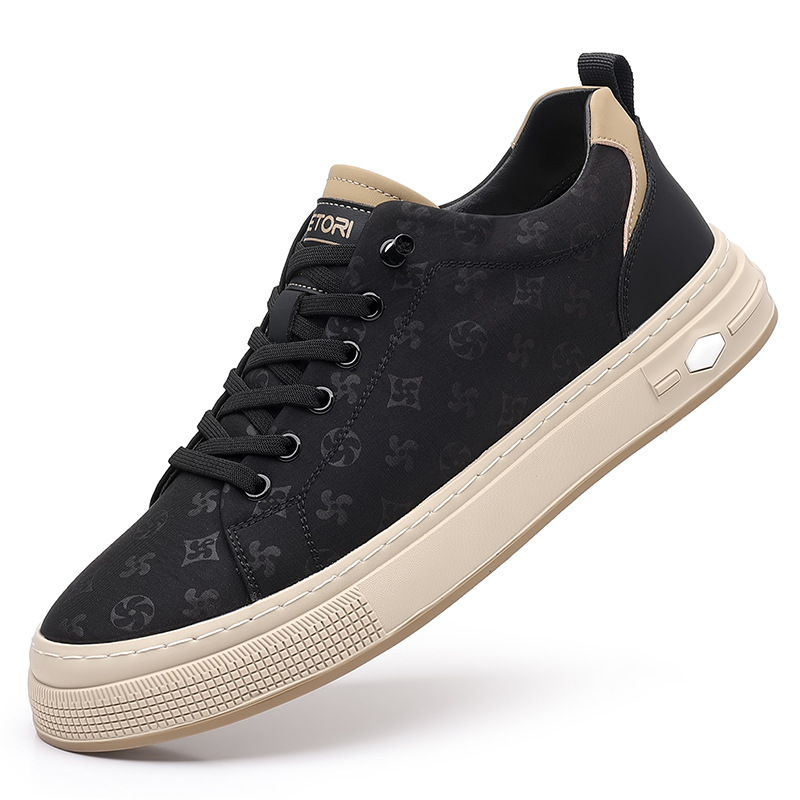 Zapatillas Deportivas para Hombre, Otoño 2026, Antideslizantes, Modernas, Versátiles, Transpirables, con Suela Gruesa, Venta al Por Mayor