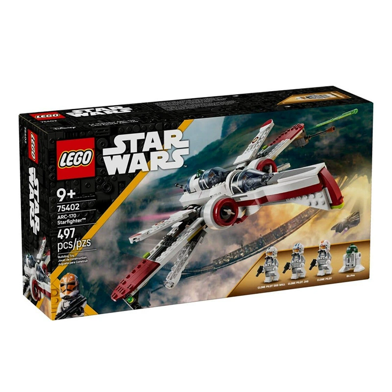 LEGO Star Wars серия 75401 — Истребитель джедаев Ахсоки, детский строительный набор