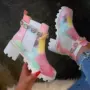 新款秋冬秋冬季厚底短靴